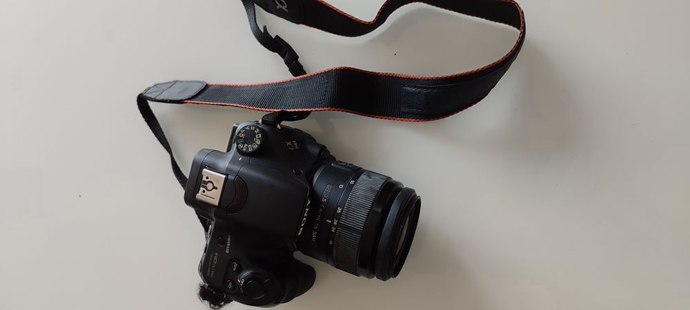 Máquina fotográfica Sony a58