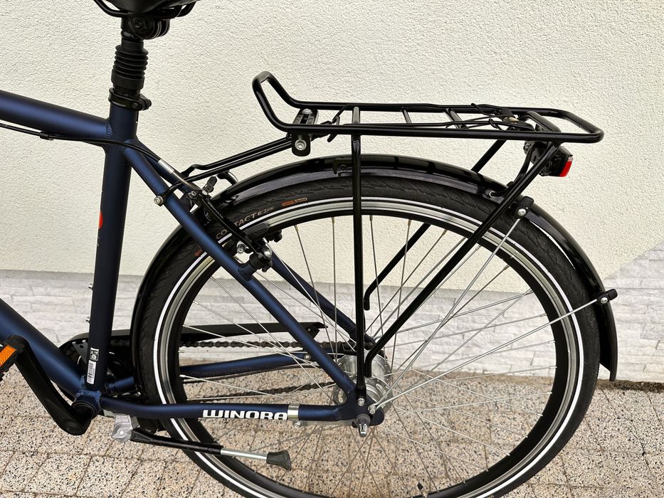 Rower WINORA - koła 28, alu, Nexus 7b, kontra, 2x amor, prądnica led