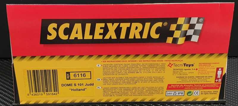 SCALEXTRIC - Carro Slot Dome Judd S101