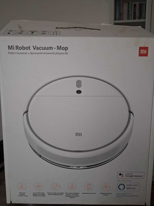 Mi Robot Vacuum-Mop - Robot aspirador Xiaomi - Com Caixa e pouco uso