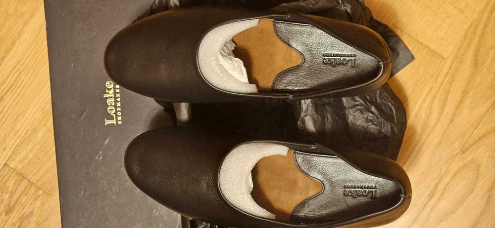тапочки чоловічі slippers Loake Canning UK7 (не Sebago, Barker)