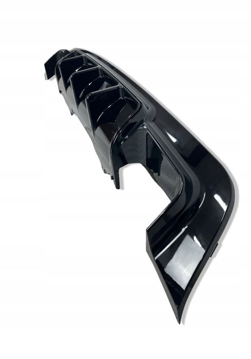 BMW E60 E61 Tylny Dyfuzor Zderzaka 4 Rury M-Pakiet Czarny Połysk