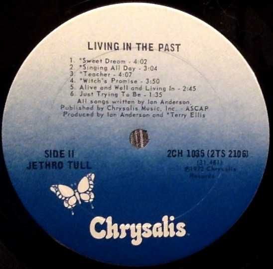 JETHRO TULL - Living in The Past 2 Lp's
