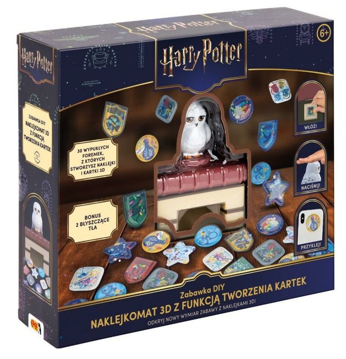 Naklejkomat 3D Harry Potter pudełko,305x280 mm