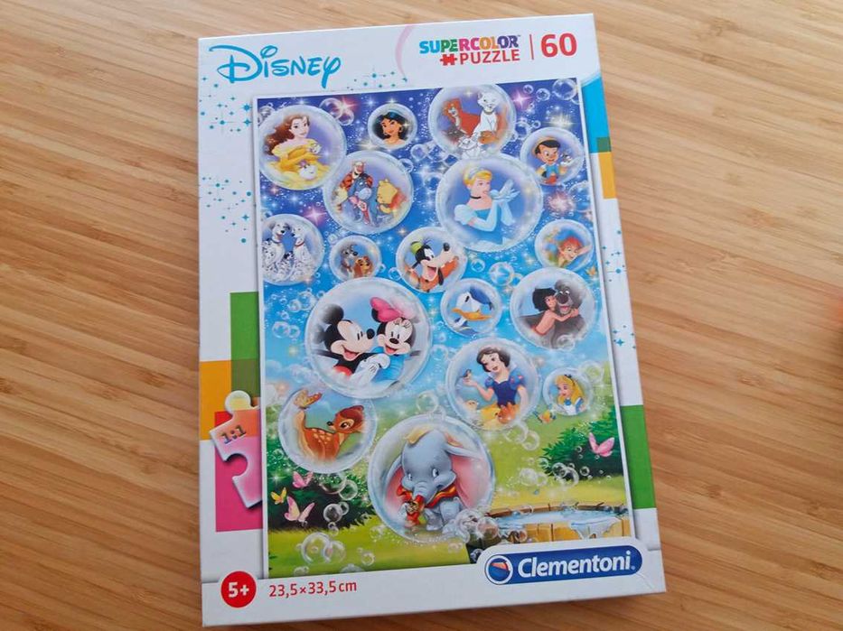Conjunto de Puzzles 60 Peças 5+ DISNEY / FROZEN - Clementoni - c/Novos