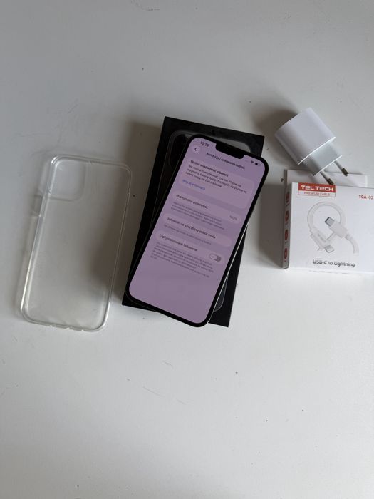iPhone 13 Pro Max 128gb czarny bateria 100% komplet