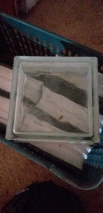 Blocos de vidro novos