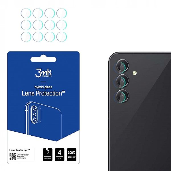 Szkło hybrydowe 3MK do Samsung Galaxy A54/5G 4 szt.