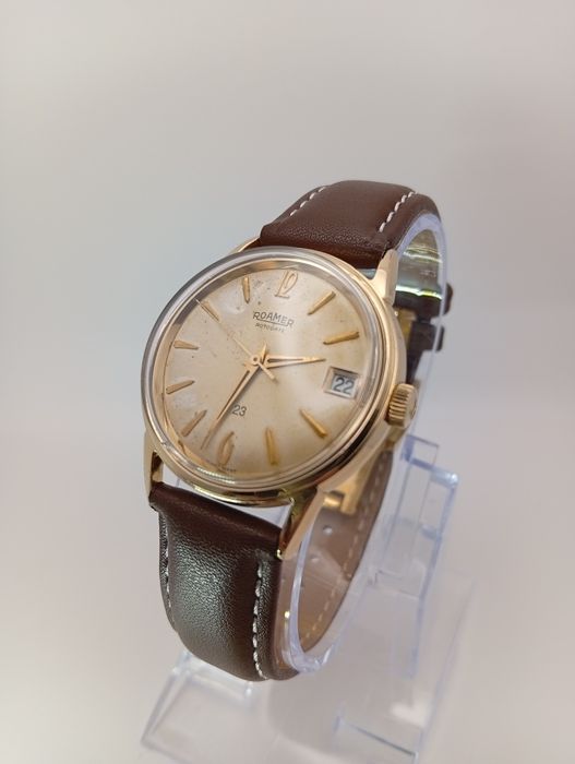 *180*Roamer Rotodate 24automat Brevete