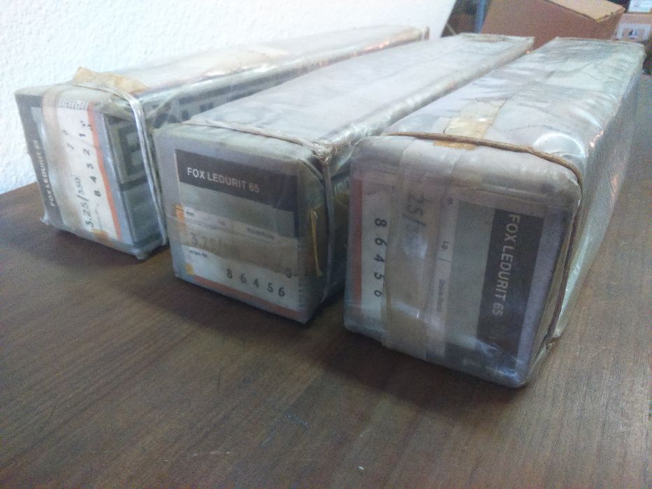 210 Eléctrodos 3,25mm 35cm Fox Ledurit 65 Novos