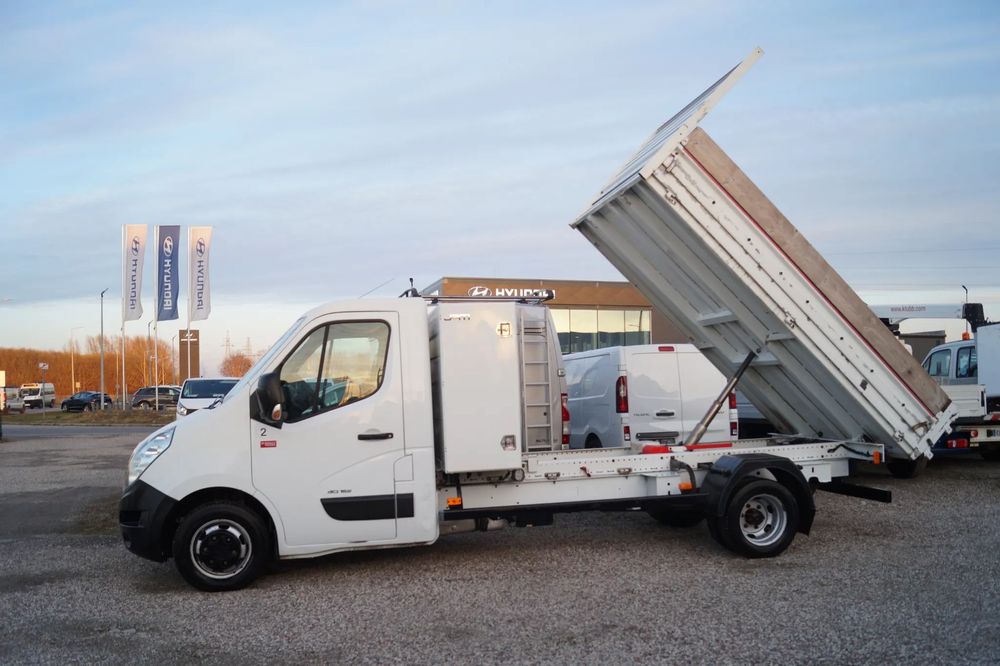 Renault Master  Wywrotka koła blizniaki klima