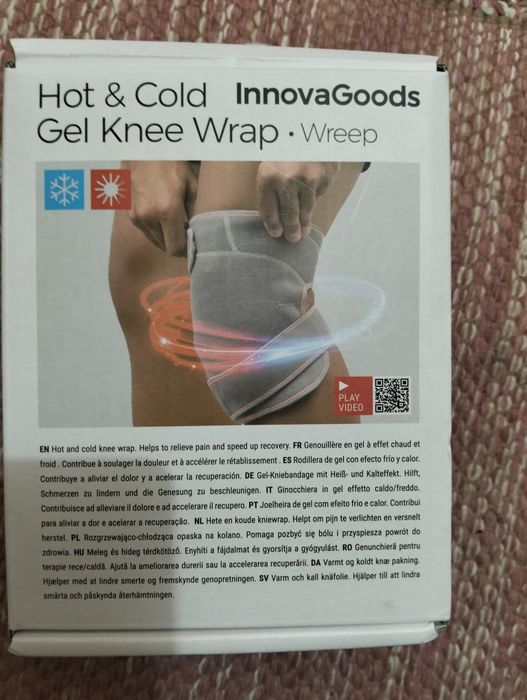 Joalheira de gel nova ideal para as dores,faz frio e calor