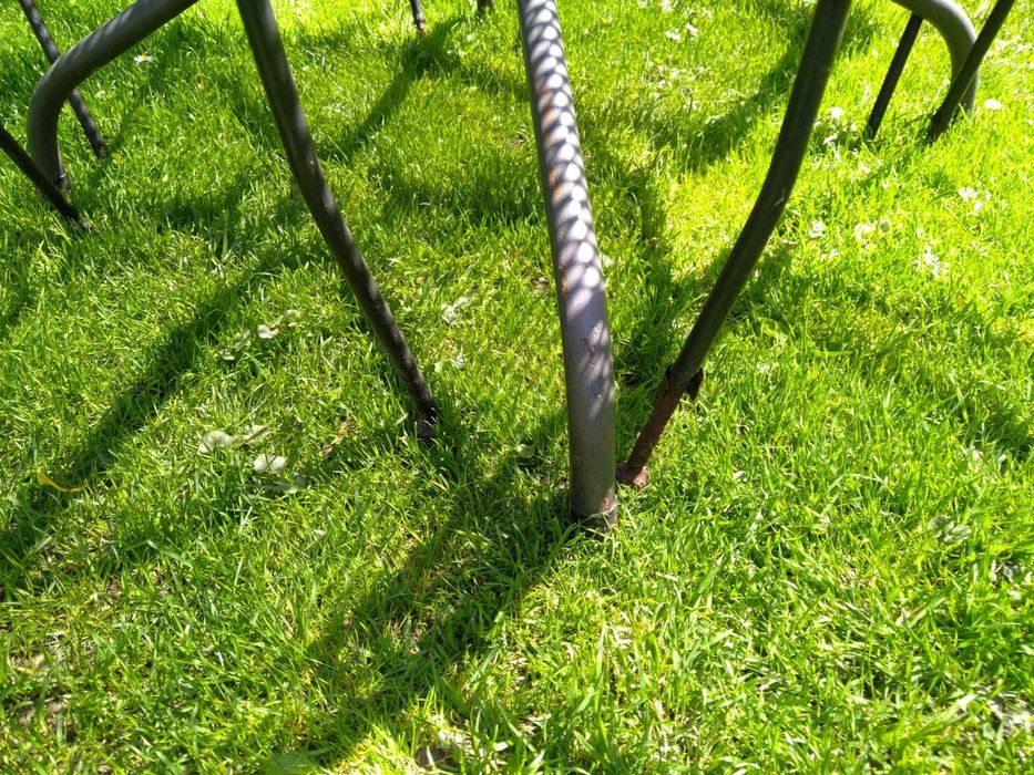 Meble ogrodowe na taras kute metalowe