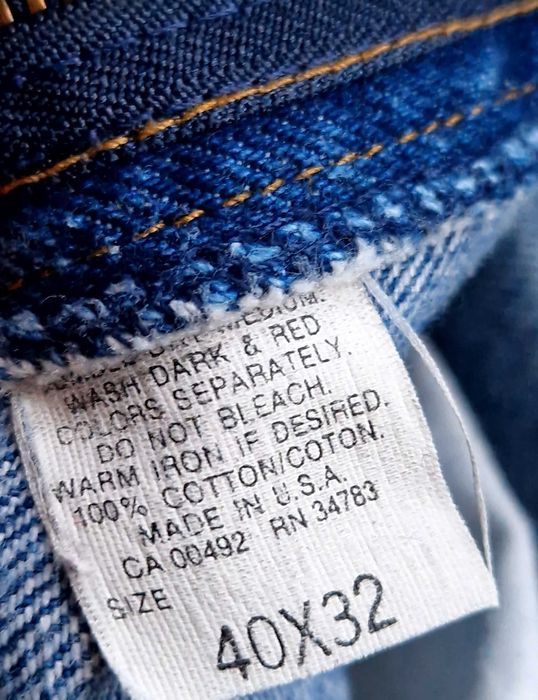 Джинсы (Lee ) размер W38/40-L32. Made in USA !