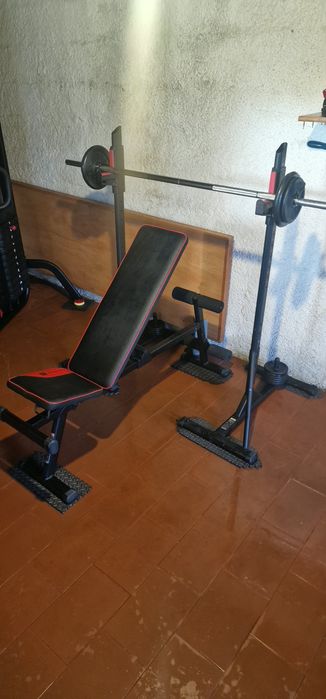 Conjunto banco musculação