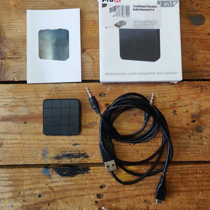 2 em 1,  tx rx, transmissor receptor audio bluetooth 5.0