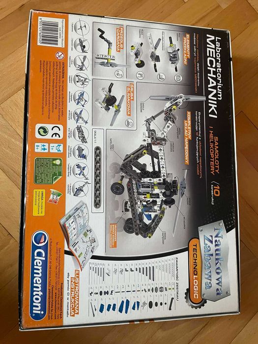 Laboratorium Mechaniki dla chłopca 8+ Zabawka Samoloty i Helikoptery