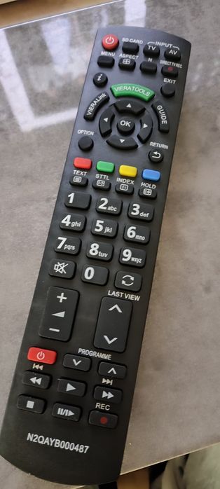 Pilot do telewizorów Panasonic, uniwersalny.