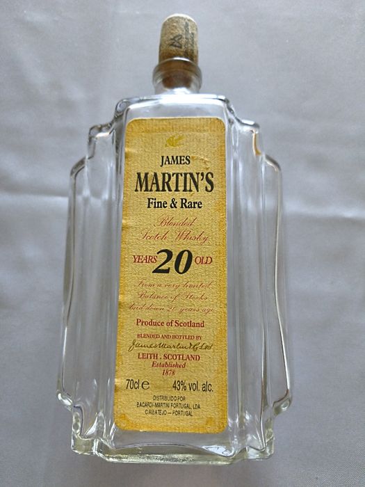 Garrafa James Martins 20 anos