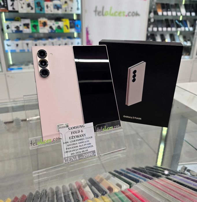 Samsung Z Fold 6 512GB GWARANCJA! Telakces Felicity *Raty 0%