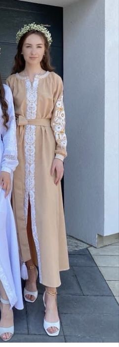 Вишита сукня плаття 42-46 + є ще така чоловіча Вишитий набір комплект