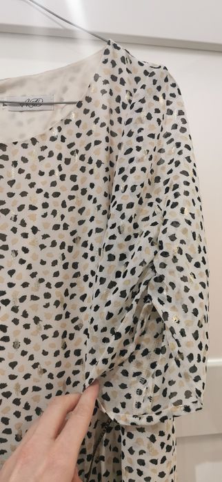 Sukienka 44 do kolan weselna