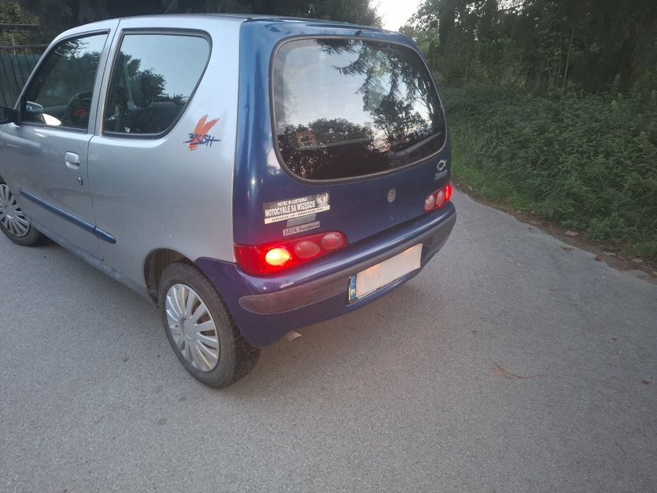 Fiat seicento wersja Bush Instalacja gazowa