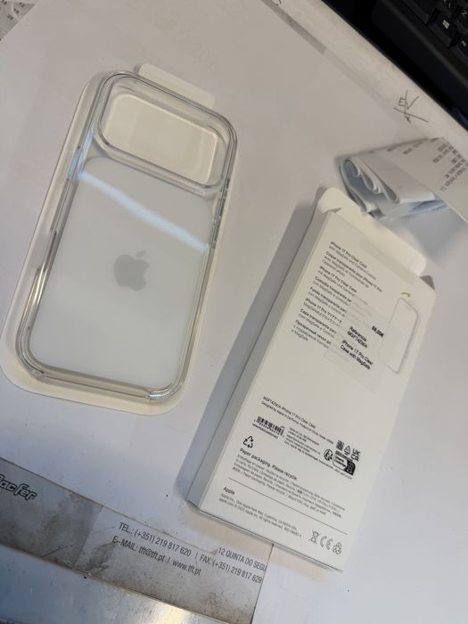 Capa Apple iphone 17 pro original factura de compra