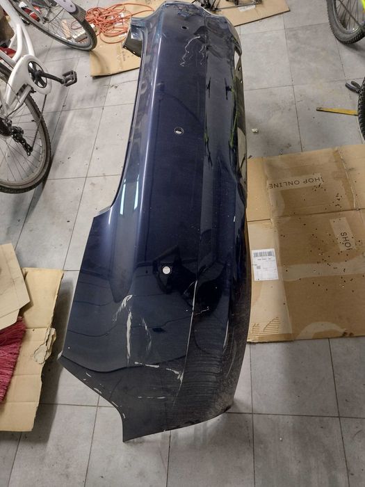Zderzak tył tylny SAAB 9-5 2010 NIEBIESKI KOLOR 320 PARKTRONIC