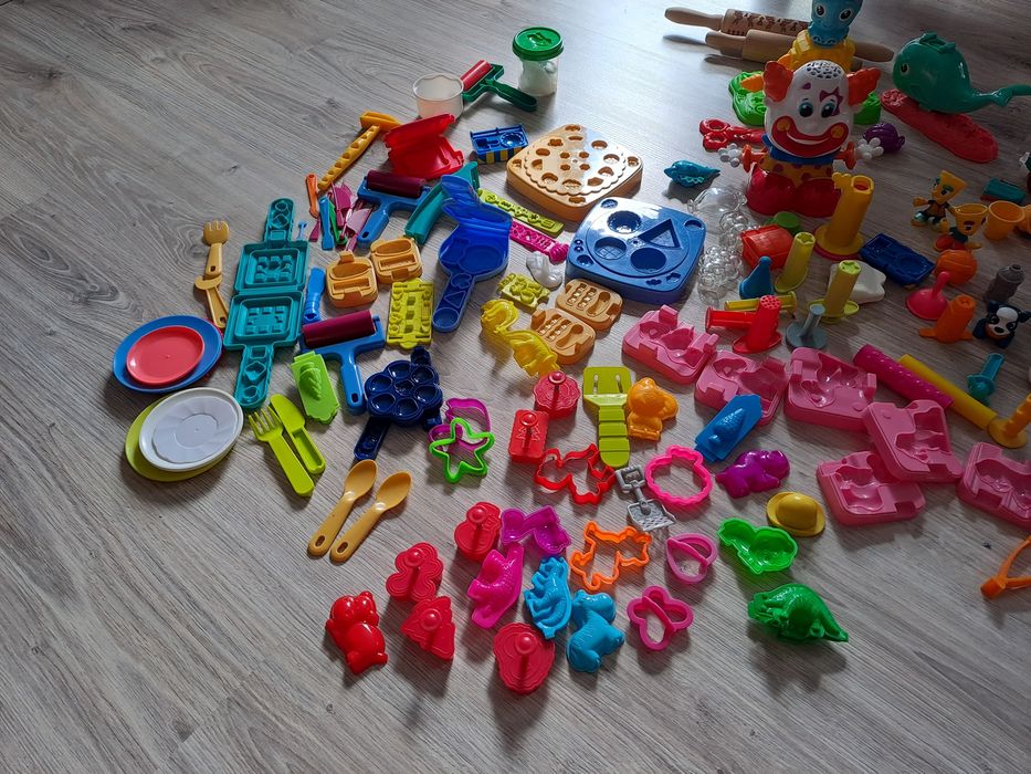 Duży zestaw do play doh