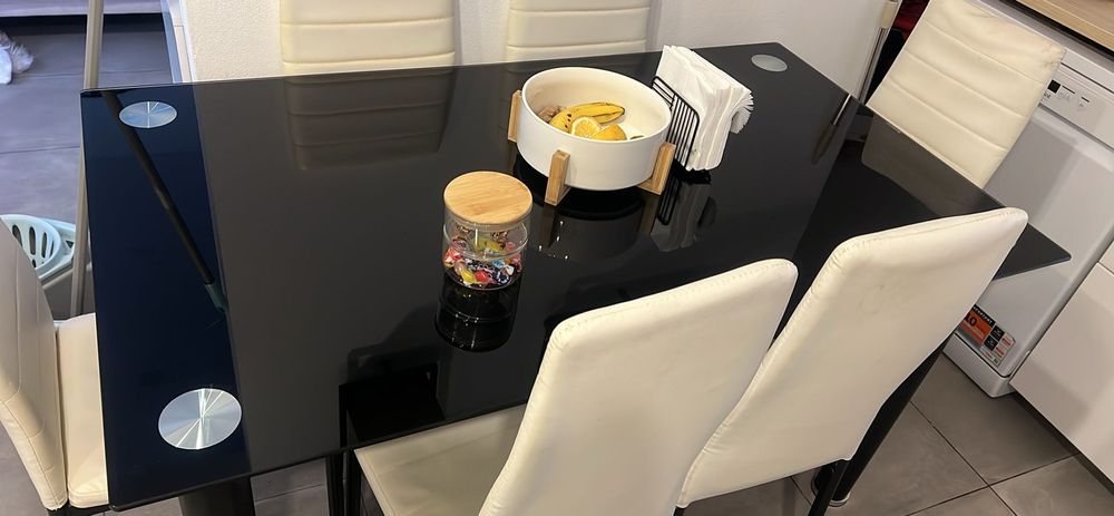 Mesa cozinha temperado
