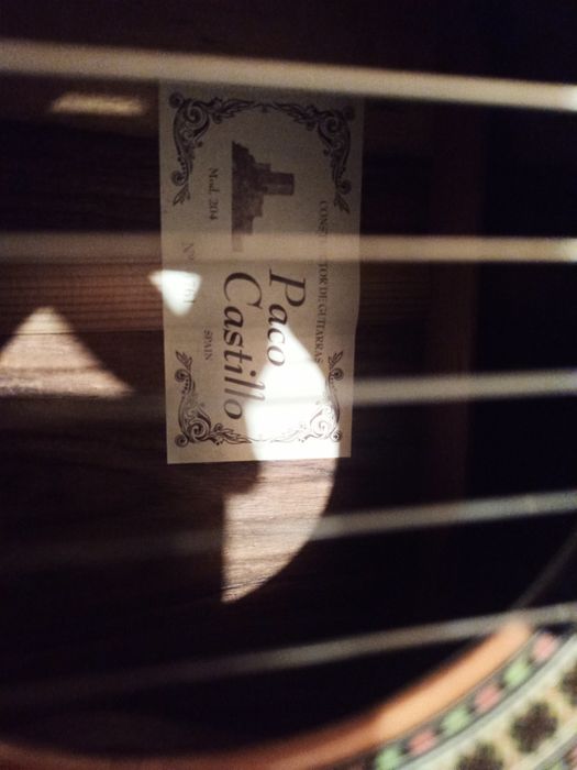 Guitarra paco castillo 204