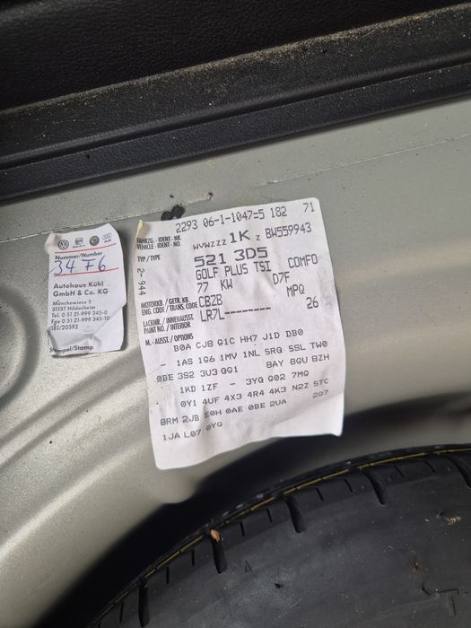 Skrzynia biegów dsg 1.2 tsi MPQ 62 tsy.km
