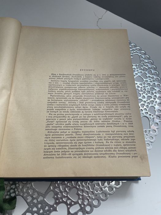 Stara książka „Eliza Orzeszkowa” 1952 r.