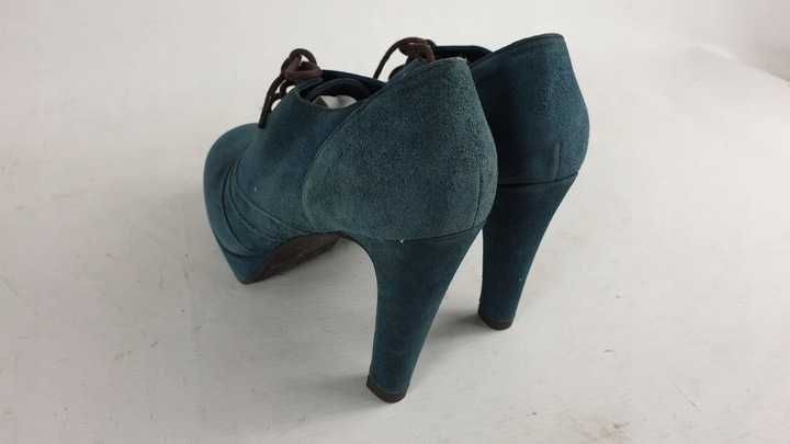 MELLOW YELLOW czółenka na platformie skóra naturalna 36