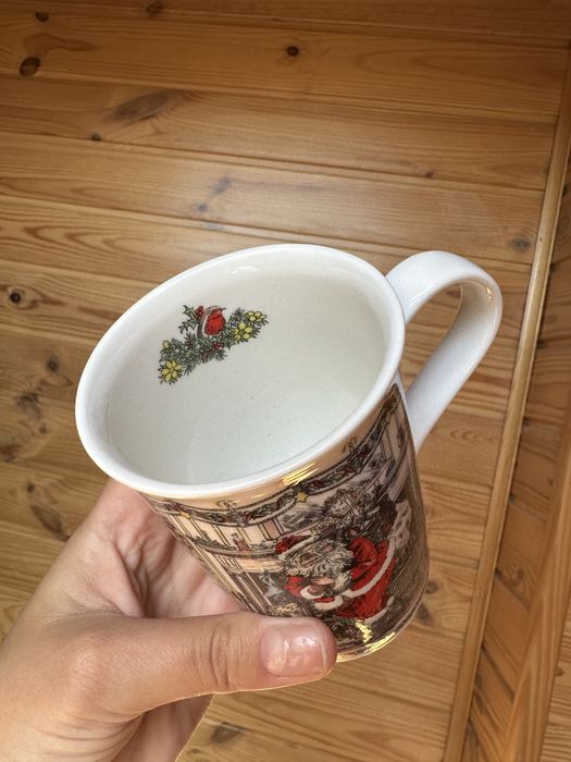 Вінтаж кістяна порцеляна чашка кружка