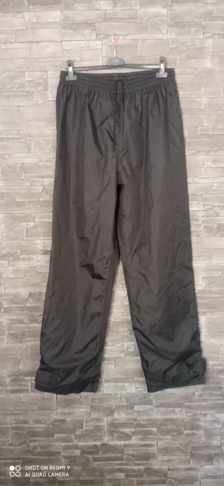 Czarne męskie spodnie outdoorowe r.L/40
