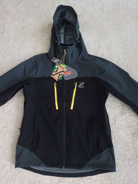 Kurtka Revolution Race Silence Proshell Jacket Men L Black/Yellow 2.0