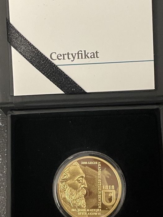 Zlota moneta 200zlotych