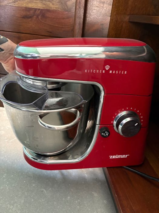 Robot kuchenny planetarny Zelmer Kitchen Master 1000W Czerwony | Misa 4L