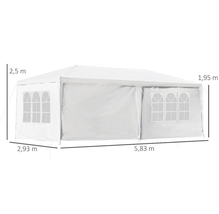 Tenda montagem branca e outras