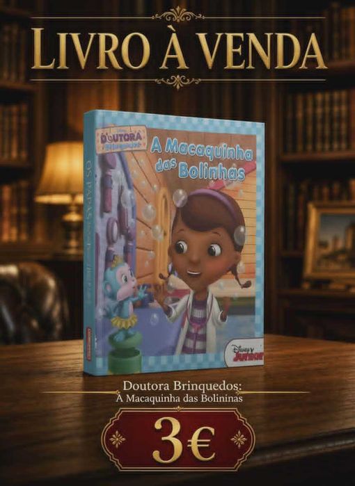 Livro Doutora Brinquedos A Macaquinha das Bolinhas