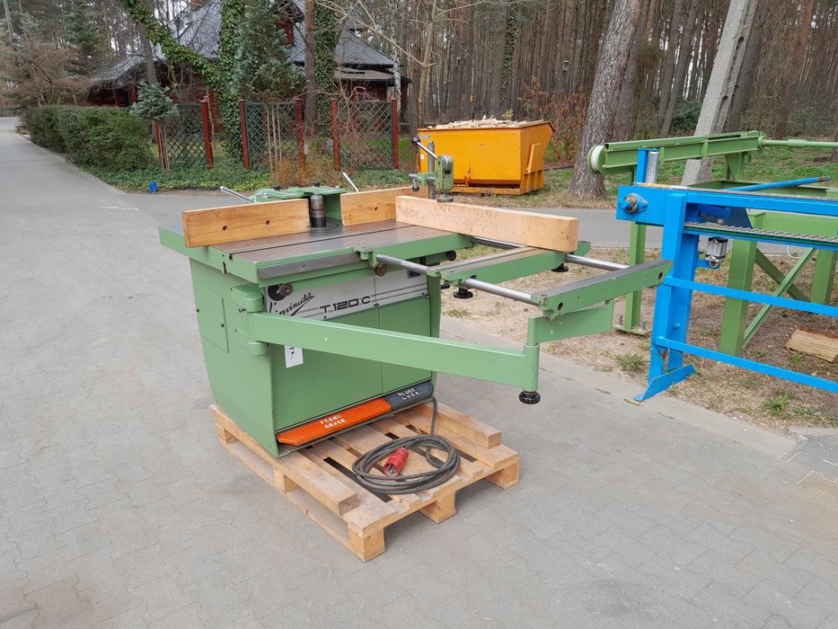 Frezarka - czopiarka SCM T120C, stolik, 7200obr, kątomierz