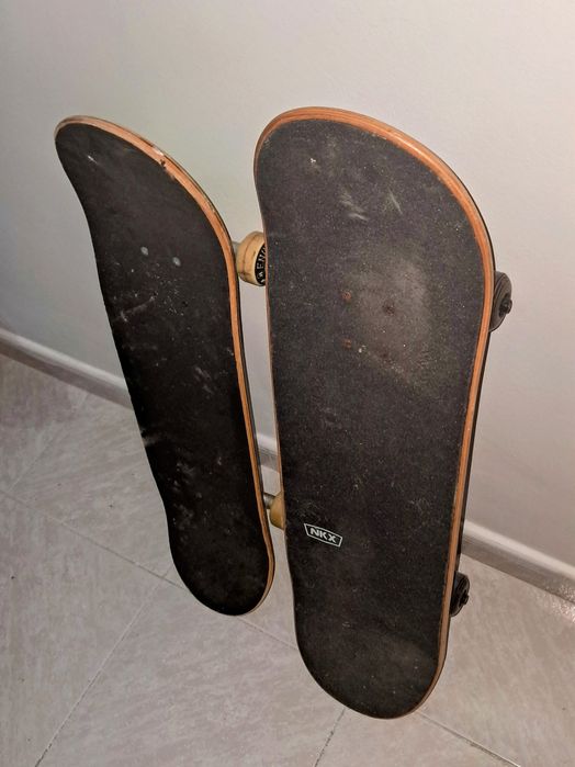 Skates novos – NKX e Enuff Skateboards