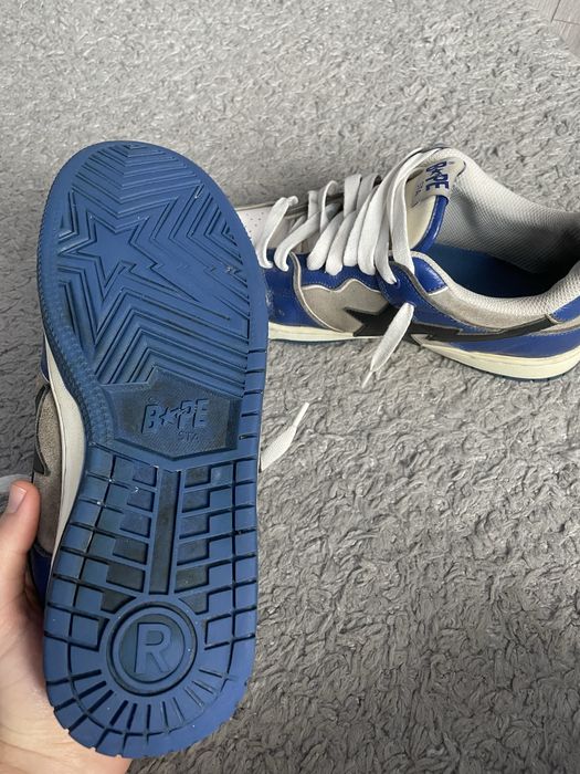 Кросівки A Bathing Ape, BAPE Sta #1 Navy — zdjęcie 4
