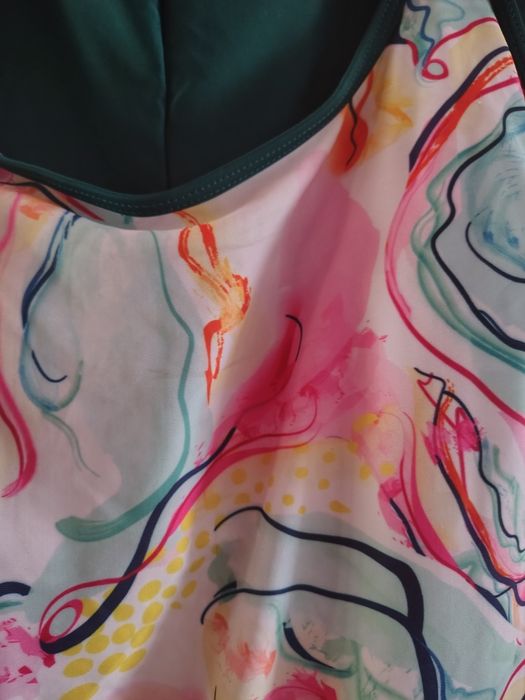 Tankini dwuczęściowy strój kąpielowy