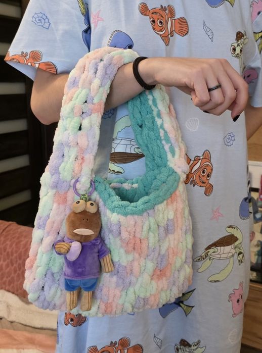 Сумка ручна в'язка!