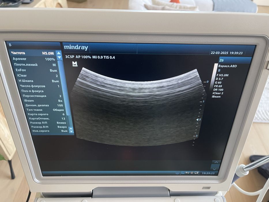 Цветной аппарат с допплером Mindray Z6 с 2 датчиками