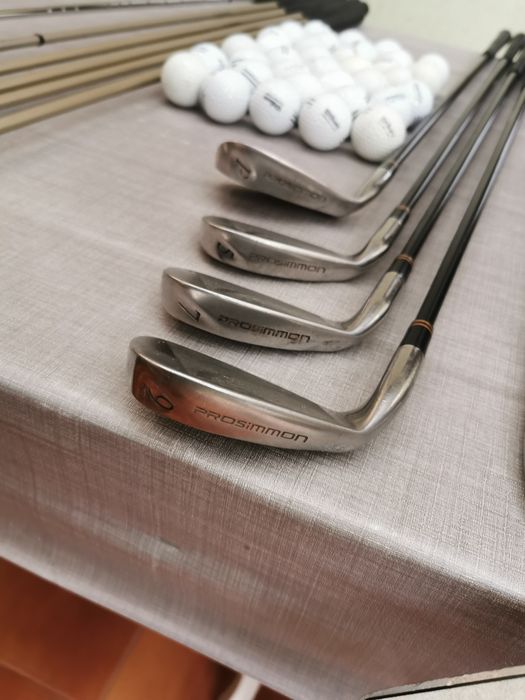 Zestaw golfowy plus piłki