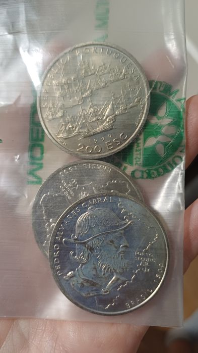 Moedas comemorativas